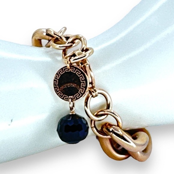 Steel Time Stainless Steel Chain Link Bracelet 7.5” - Picture 3 of 6